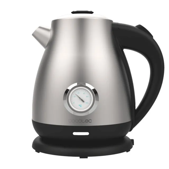 Cecotec Thermosense 620 Retro Steel bollitore elettrico 17 L 2200 W Acciaio inox - immagine 1