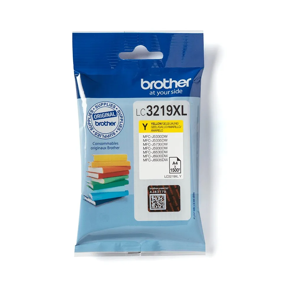 Originale Brother LC3219XL Amarillo Cartucho de Tinta Original - LC3219XLY - immagine 1