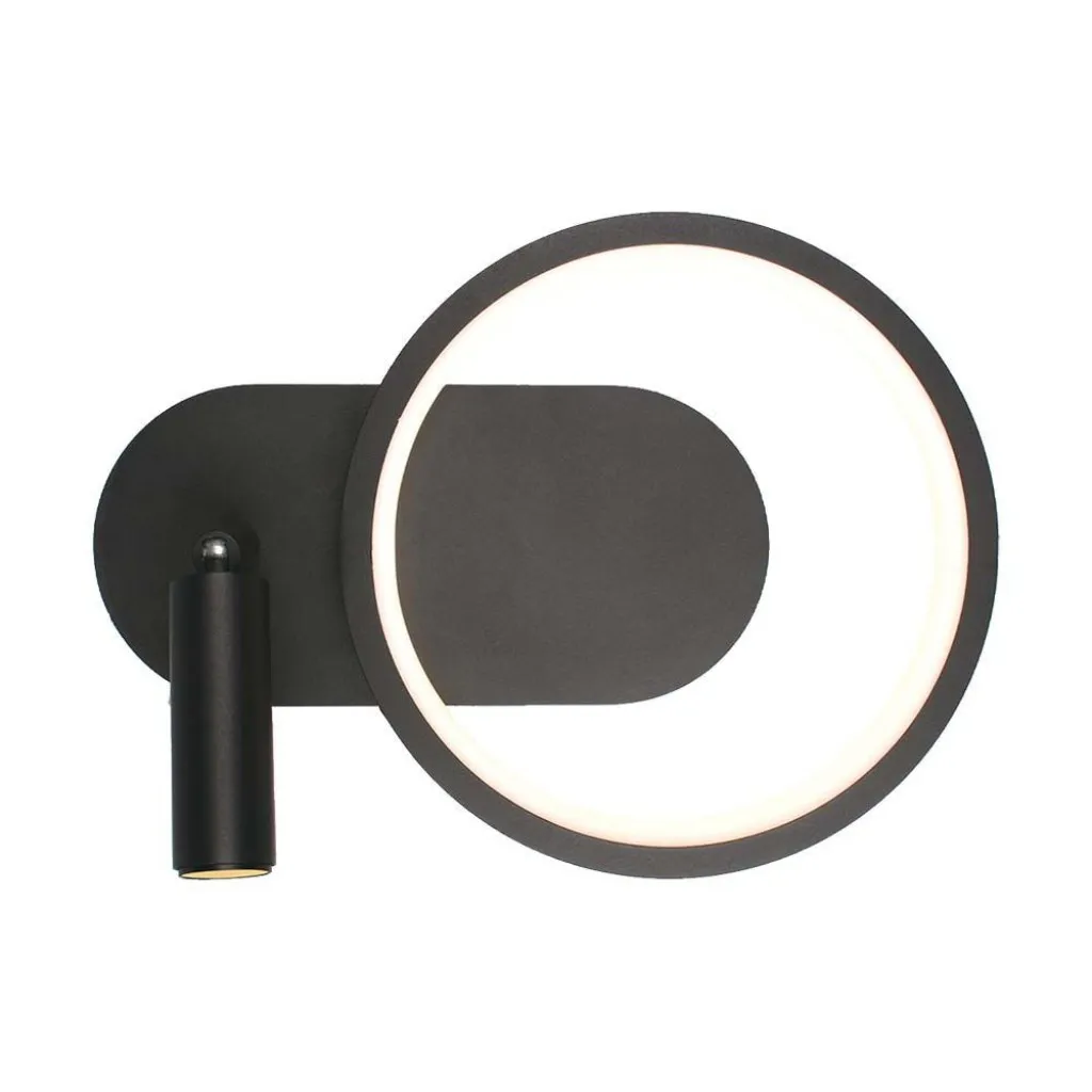 V-TAC Lampada LED da Muro 14W 250*100*180mm in Metallo Colore Nero 3000K - immagine 1