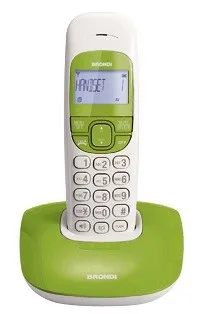 Brondi Telefono Cordless Niceverde Vivavoce Rubrica Sveglia Snooze - immagine 1
