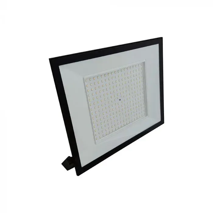 V-TAC Faro LED SMD 200W Slim E-Series con Driver Integrato Nero 6500K IP65 - immagine 1