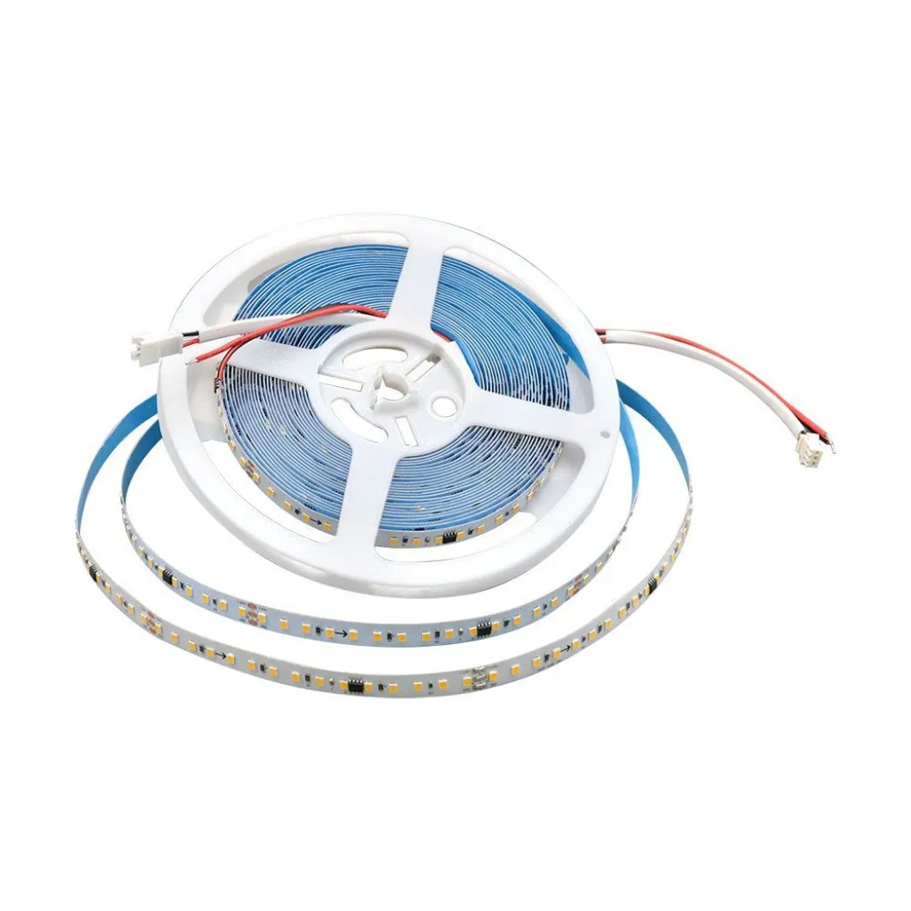 V-TAC Strip LED SMD2835 10W/m 10m 120 LED/m 24V 6500K IP20 8mm - immagine 1