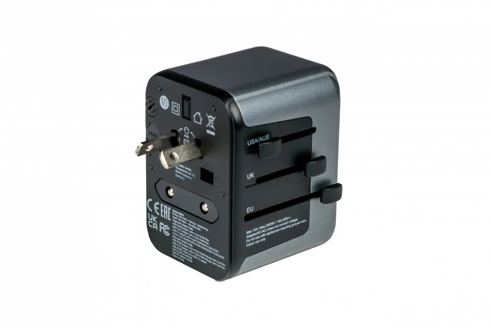 Verbatim Adattatore Universale Da Viaggio Travel Adapter Uta-03 Pd30W Qc 2Xusb 2Xtype-C - immagine 1