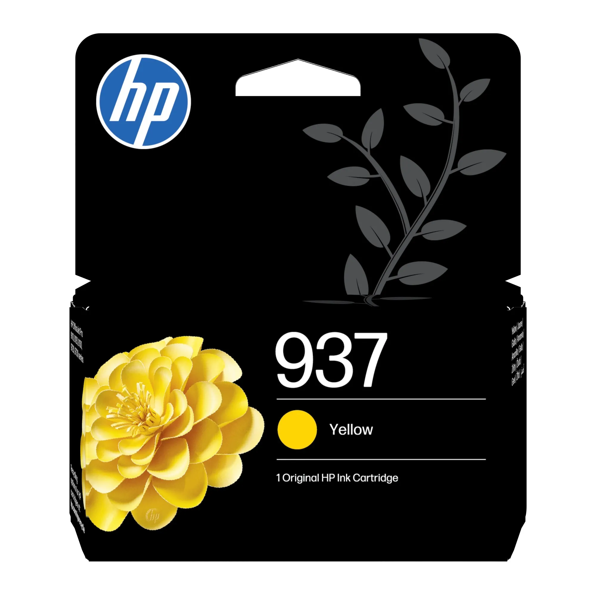HP Cartuccia di inchiostro giallo originale 937 - immagine 1