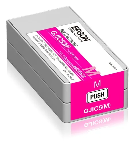 ORIGINALE Epson Cartuccia d'inchiostro magenta C13S020565 GJIC5-M 325ml - immagine 1