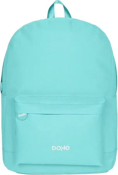Zaino scolastico Dohe Daypack Serenity - Scomparti multipli - Maniglia superiore - Spallacci imbottiti e regolabili - Realizzato in poliestere - Verde - immagine 1