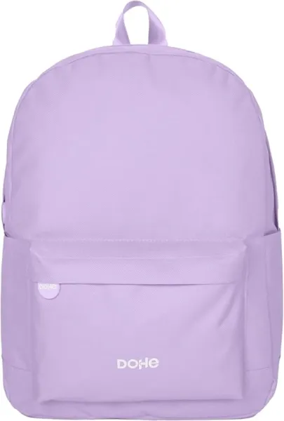 Zaino scolastico Dohe Daypack Serenity - Scomparti multipli - Maniglia superiore - Spallacci imbottiti e regolabili - Realizzato in poliestere - Viola - immagine 1