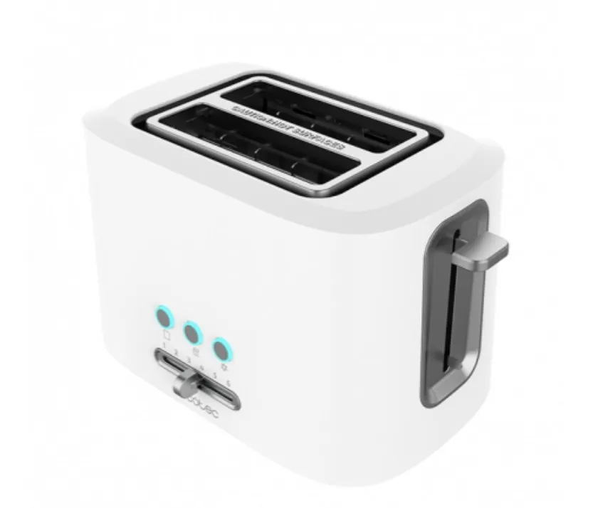 Cecotec 03188 tostapane 6 2 fetta/e 980 W Bianco - immagine 1