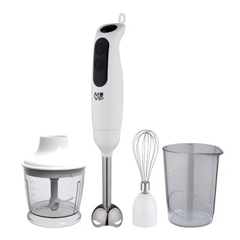 Frullatore a Immersione Muvip 500W + Accessori - 2 Velocità - Lama in Acciaio Inox - Termostato di Sicurezza - immagine 1