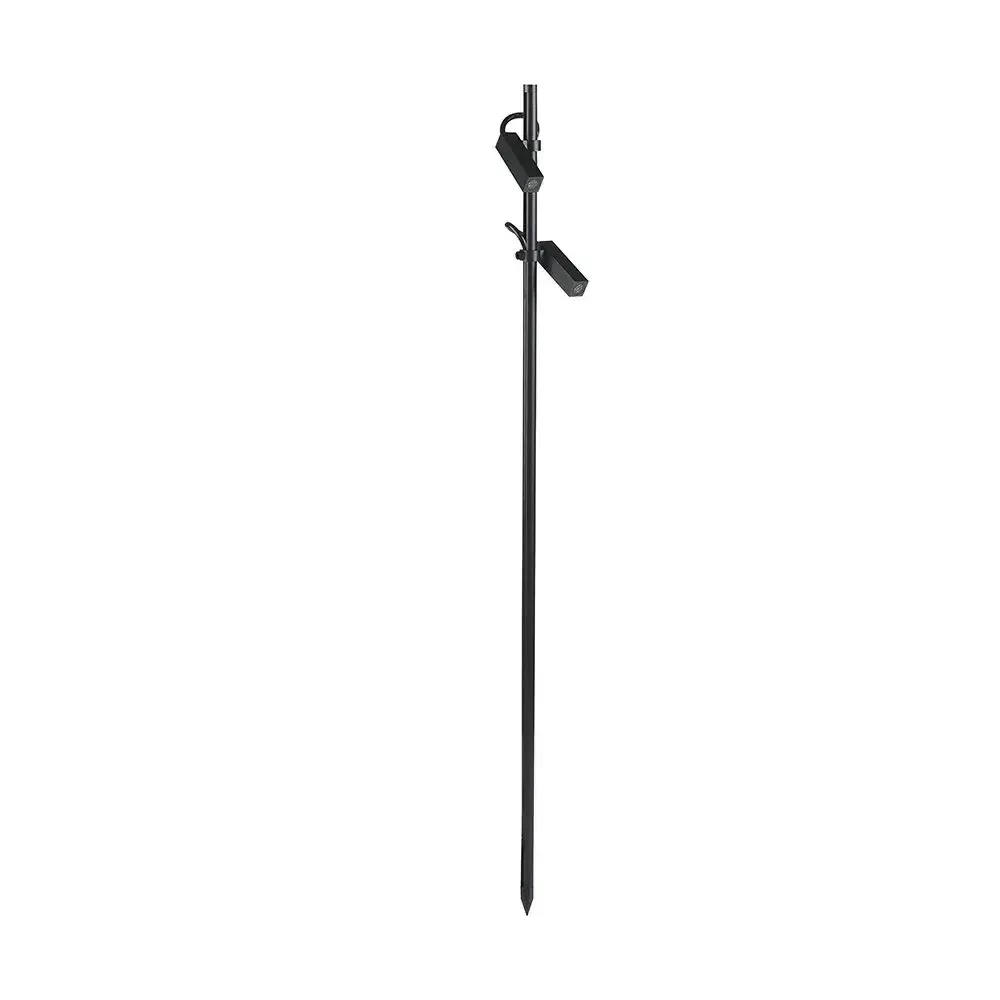V-TAC Faretti LED da Giardino con Picchetto 4W Rettangolari Orientabili Neri 4000K IP65 - immagine 1