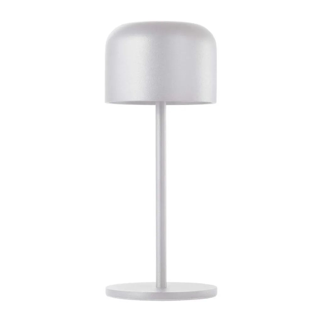 V-TAC LED Table Lamp 2200mAH Battery D86*H210mm Black Body IP54 3000K+6000K - immagine 1
