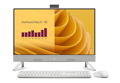 Dell PC Aio 27" Intel Core 5 120u 16gb 512gb SSD Win 11 Pro 7vfrn - immagine 1