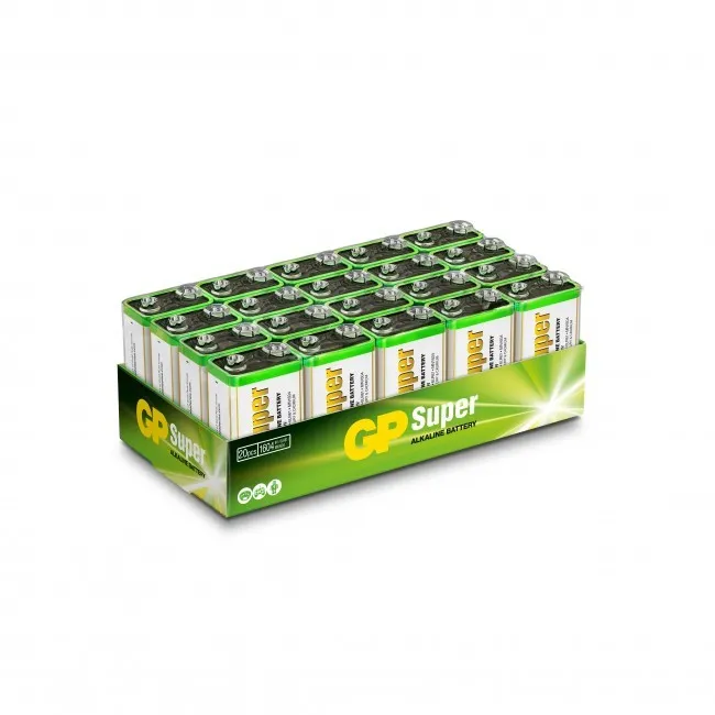 GP Batteries Super Alkaline 1604A/6LF22 Batteria monouso 9V Alcalino - immagine 1