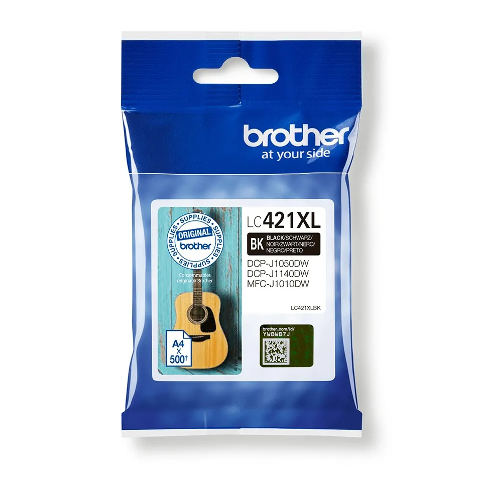 Originale Brother LC421XL nero Cartucho de Tinta Original - LC421XLBK - immagine 1