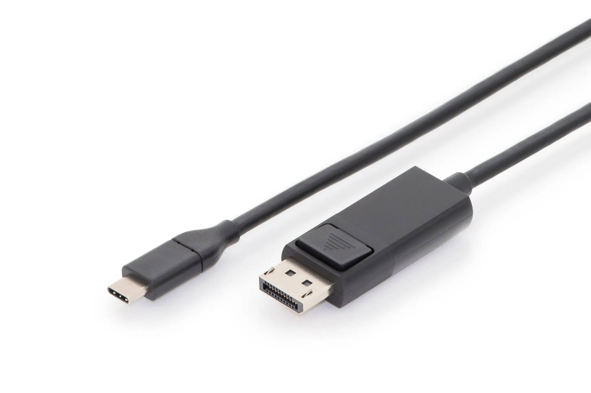 Cavo Usb Tipo-C / Displayport Maschio/Maschio 2 Mt 4K/60Hz 324 Gb Nero - immagine 1