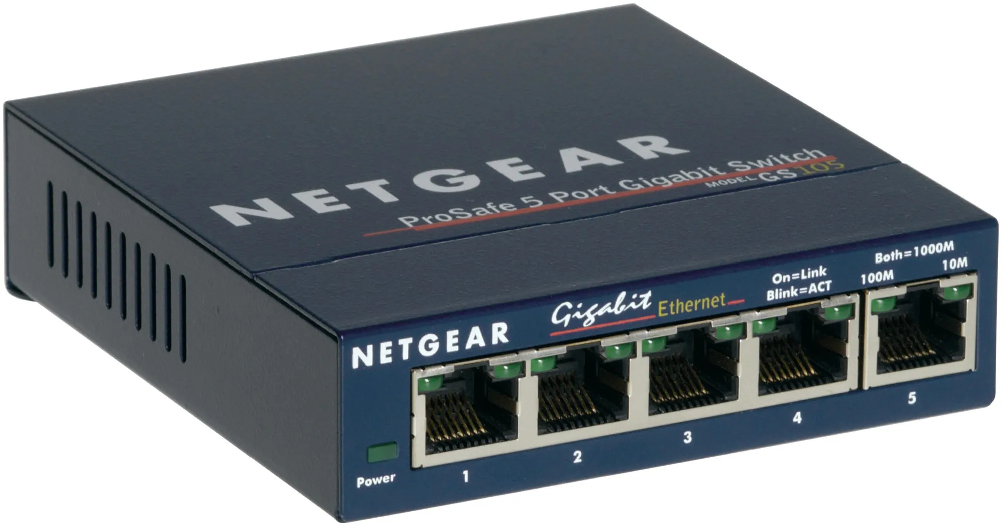 NETGEAR GS105 GE GS105GE Switch di rete 5 Porte 1000 MBit/s - immagine 1