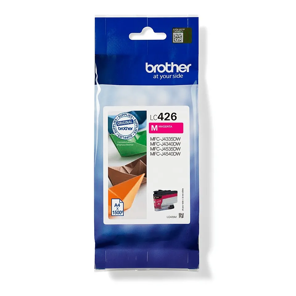 Originale Brother LC426 Magenta Cartucho de Tinta Original - LC426M - immagine 1