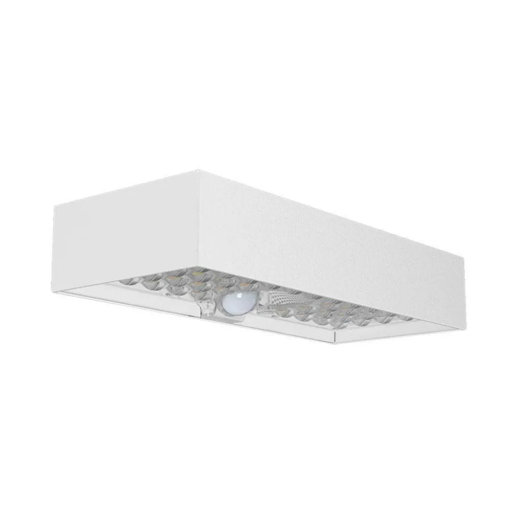 V-TAC Lampada LED da Muro 6W Con Pannello Solare e Sensore PIR Colore Bianco 4000K IP65 - immagine 1