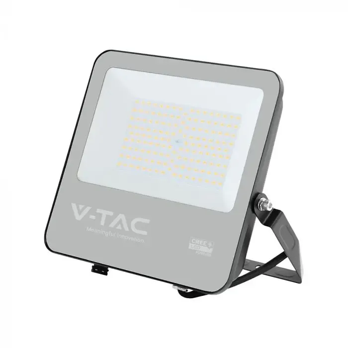 100W Floodlight-Cree Chip (1M Wire) Cct:4000K Black Body (135Lm/W) 6Yrs Warranty Ip65 - immagine 1