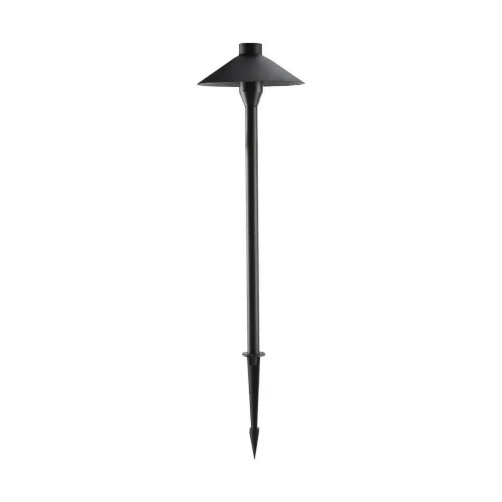 V-TAC PRO Piantana LED da Giardino 7W Chip Samsung con Picchetto Colore Nero 6400K IP65 - immagine 1