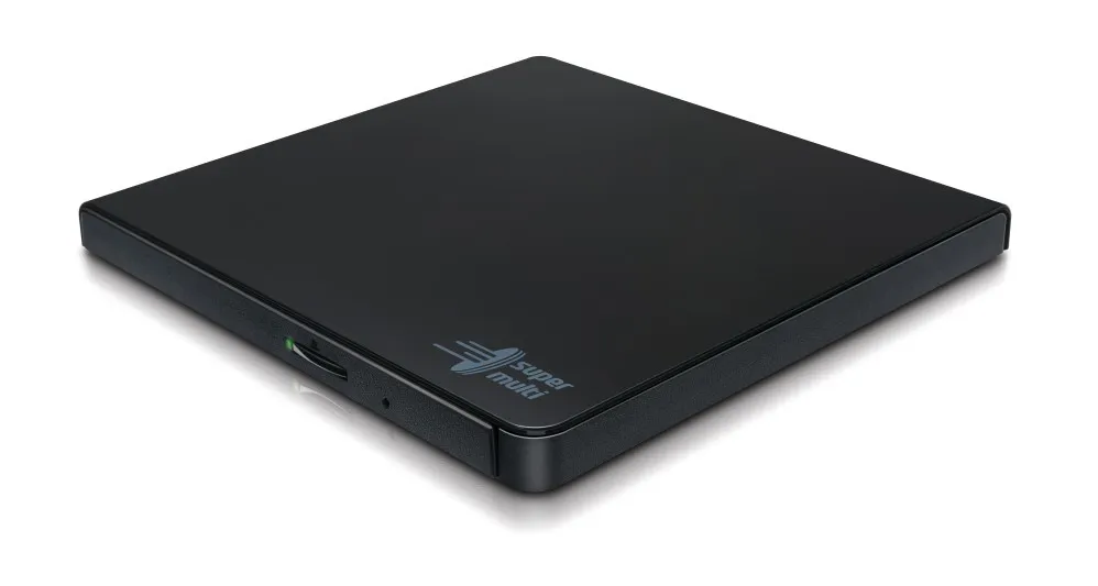 Hitachi-LG Slim Portable DVD-Writer lettore di disco ottico DVD±RW Nero - immagine 1