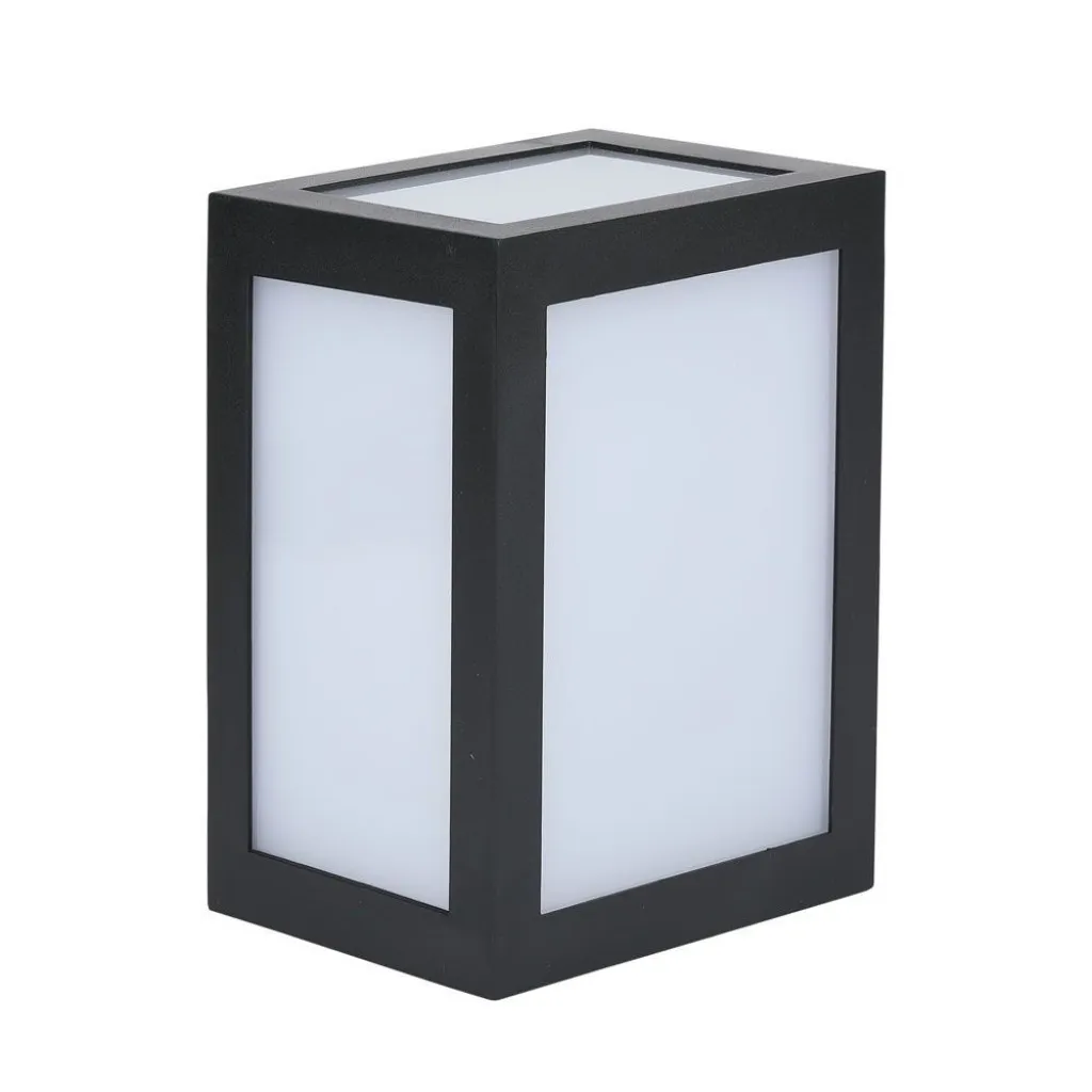 V-TAC 12W LED Wall Light Black Body 4000K - immagine 1