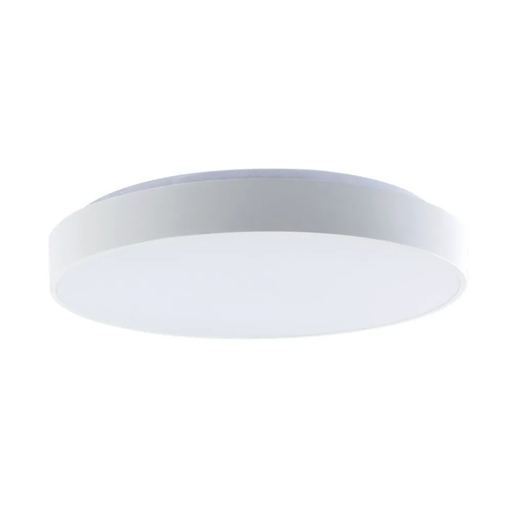 V-TAC Plafoniera LED 40W Rotonda con Telecomando controllo Remoto CCT 3in1 Colore Bianco D395mm Dimmerabile 3000-6500K Cover Elegante - immagine 1