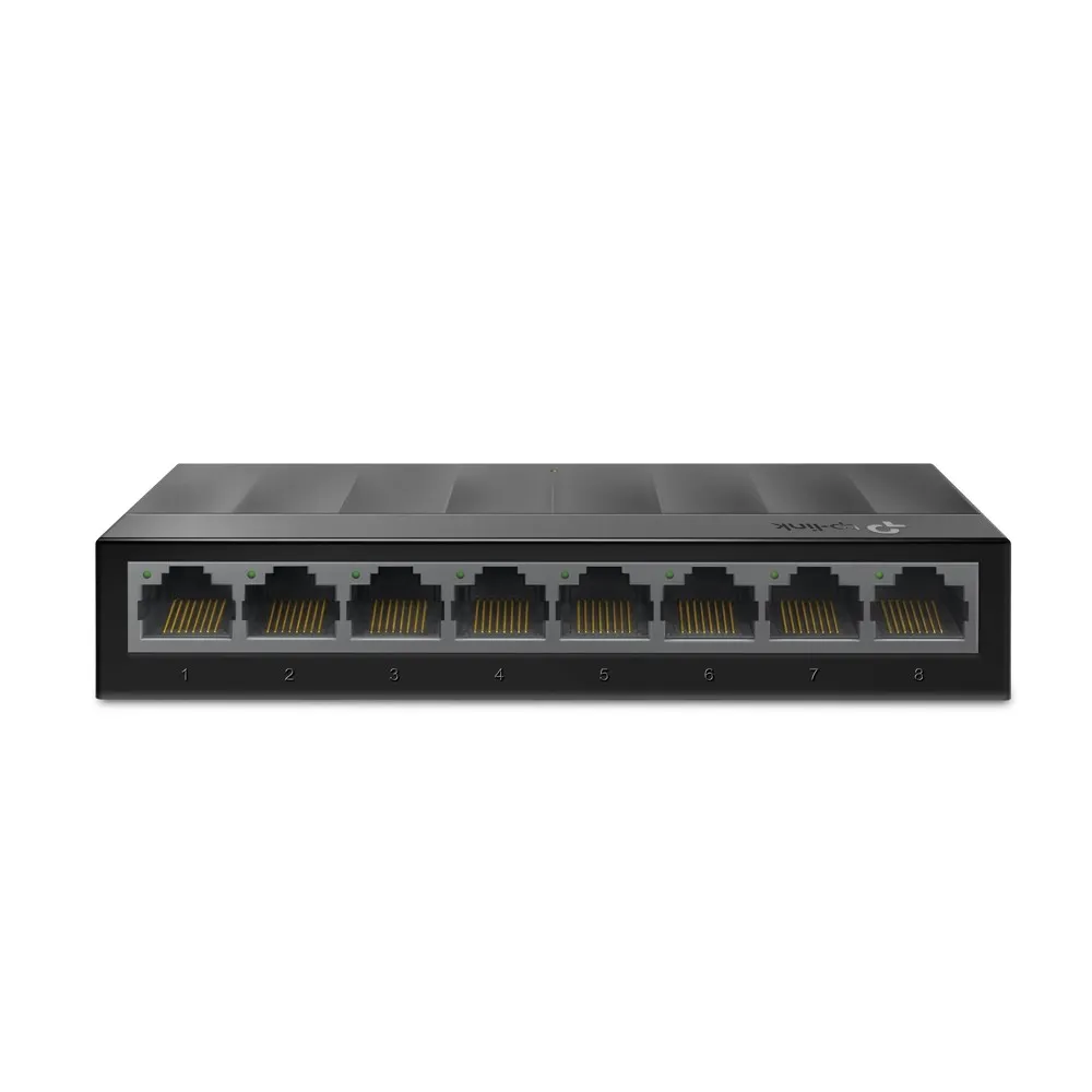 Switch 8P Gigabit Rj45 Plastic Case - immagine 1