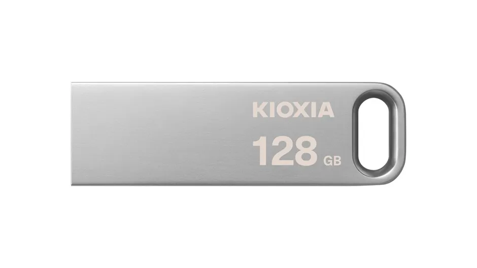 Kioxia TransMemory U366 unità flash USB 128 GB USB tipo A 3.2 Gen 1 (3.1 Gen 1) Grigio - immagine 1