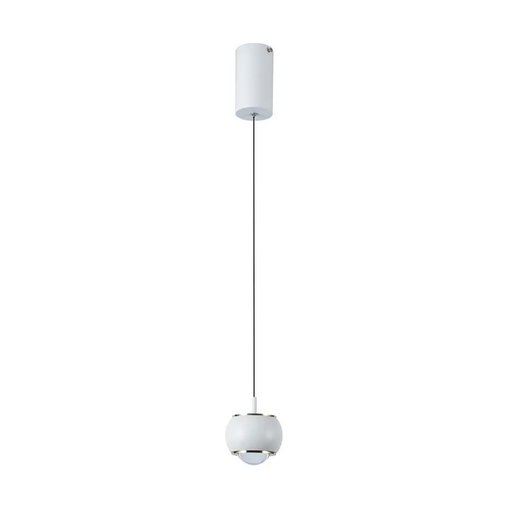 V-TAC Lampadario LED a Sospensione 9W Colore Bianco 10*10*100cm 4000K - immagine 1