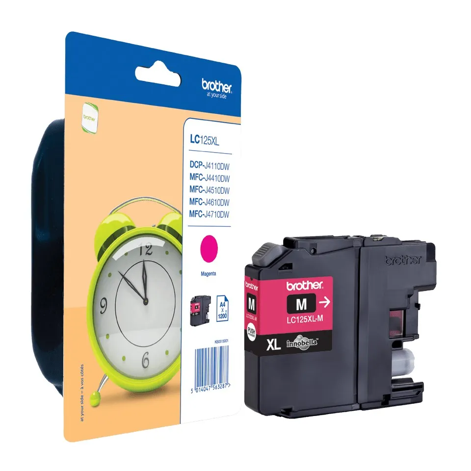 Originale Brother LC125XL cartuccia magenta - LC125XLMBP - immagine 1