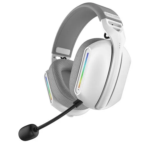 Cuffie da gioco Bluetooth Coolsound G11 - Illuminazione RGB - Bianco - immagine 1
