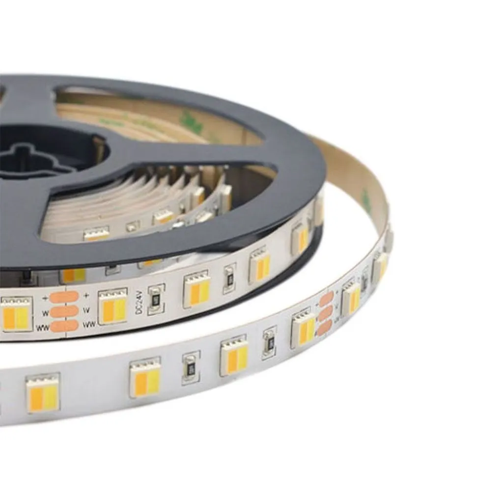 V-TAC Strip LED SMD2835 14W/m 5m 120 LED/m 24V 3IN1 IP20 10mm - immagine 1