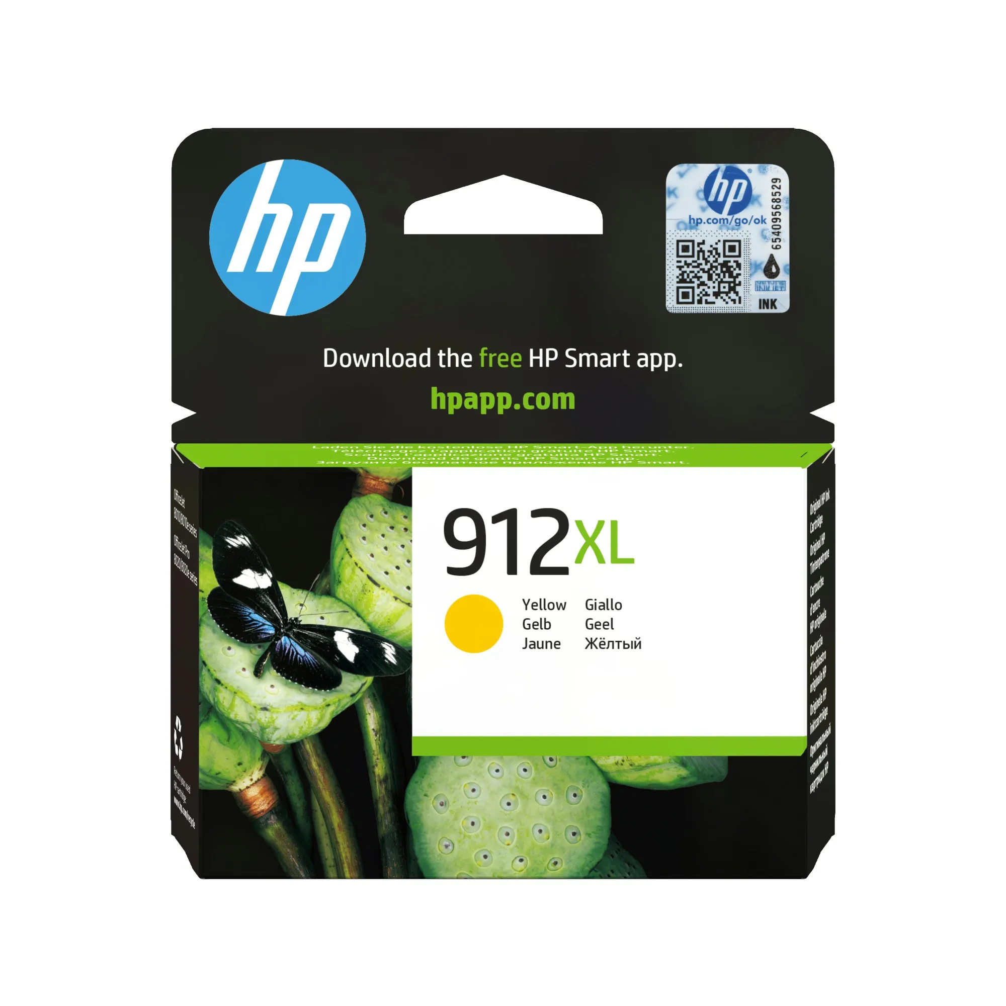 HP Cartuccia di inchiostro giallo originale 912XL ad alta capacità - immagine 1