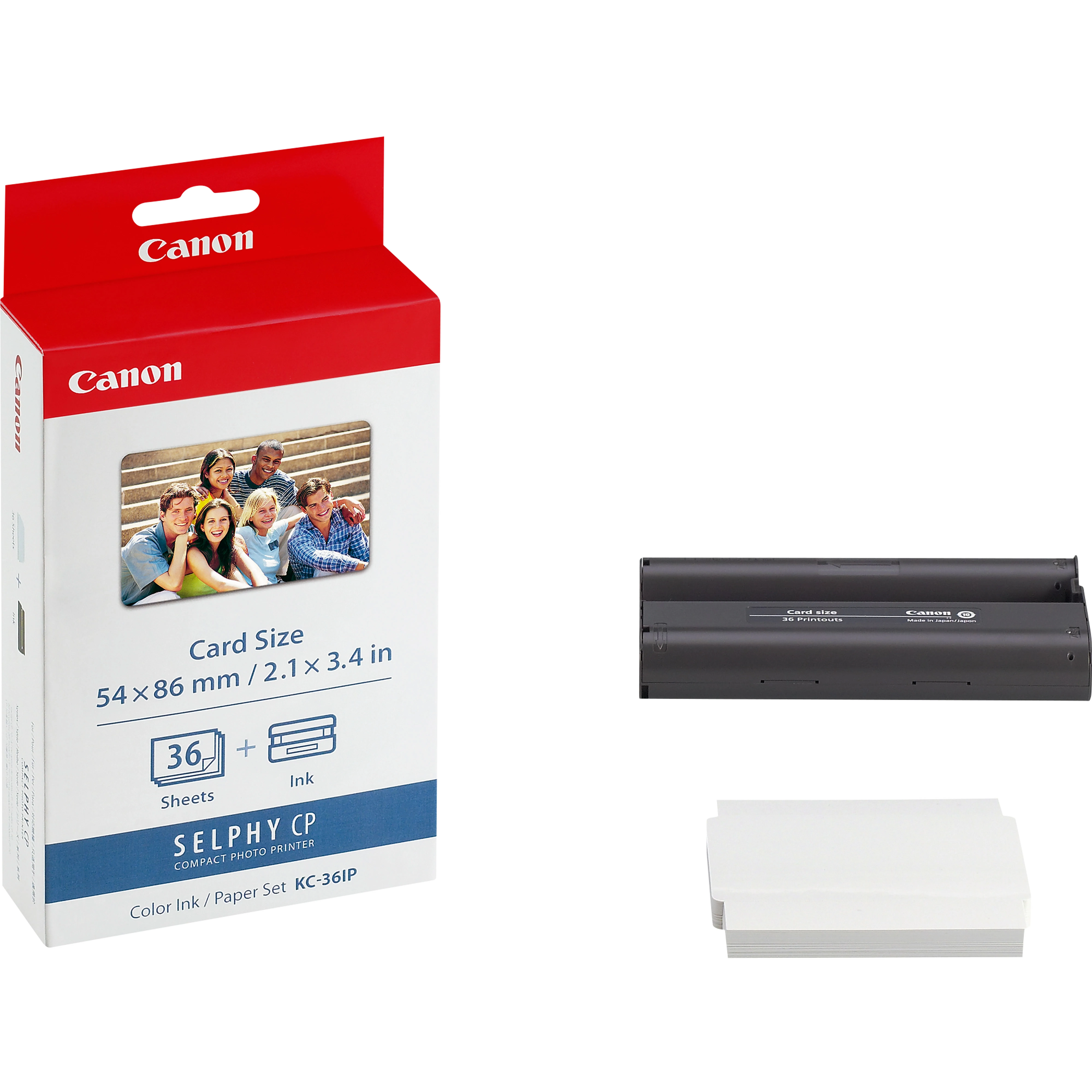 ORIGINALE Canon Value Pack differenti colori KC-36IP 7739A001 Set di cartucce - immagine 1