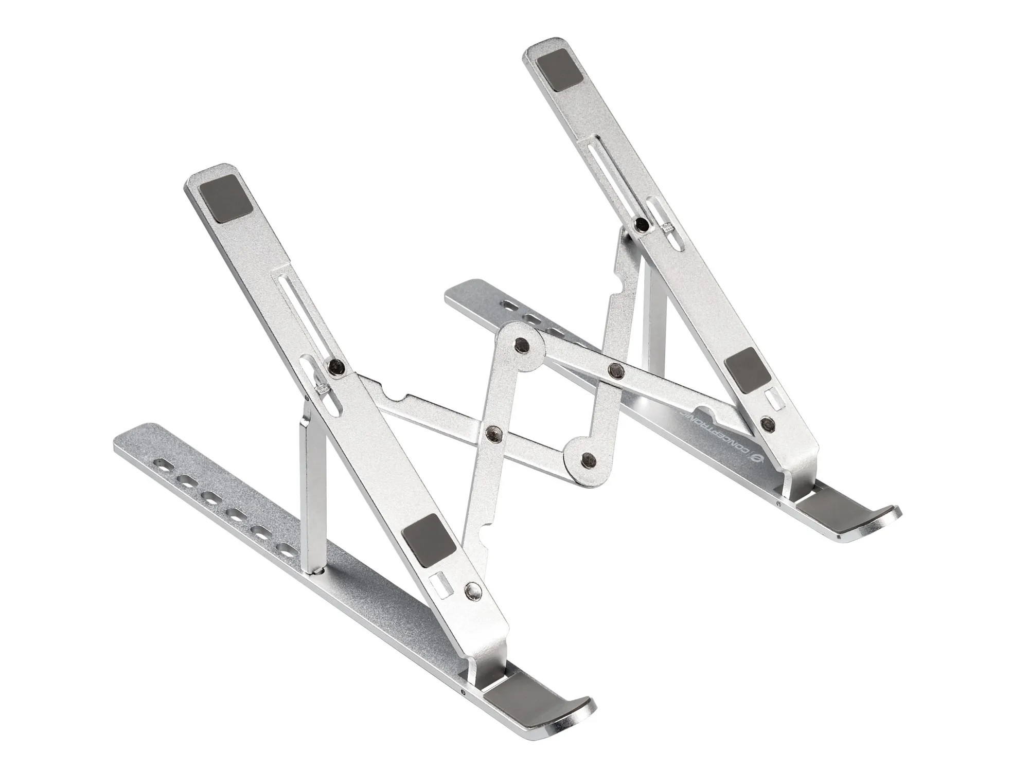 Supporto Notebook 17 Alluminio Pieghevole Regolabile 7 Livelli - immagine 1