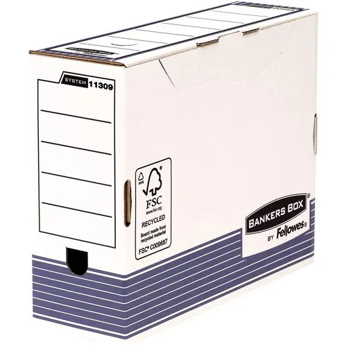 Fellowes 1130902 scatola per la conservazione di documenti Carta Blu Bianco - immagine 1