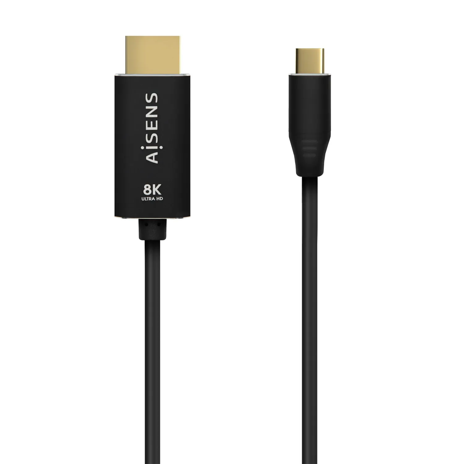 AISENS A109-0712 cavo e adattatore video 2 m USB tipo-C HDMI tipo A (Standard) Nero - immagine 1