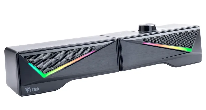 Itek Gaming Soundbar S101 - Rgb Bluetooth Jack 3.5Mm Touch Modalita Singola O 2.0 - immagine 1