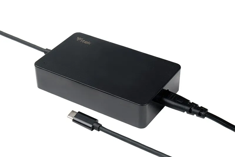 Itek Alimentatore Universale Per Dispositivi Usb-C - 65W Silm Design - immagine 1