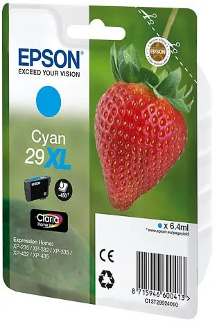 Epson Cart. Ink Ciano 29Xl Serie Fragola - immagine 1
