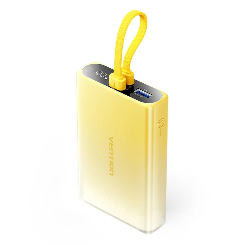 Vention FHZY0 batteria portatile 10000 mAh Giallo - immagine 1