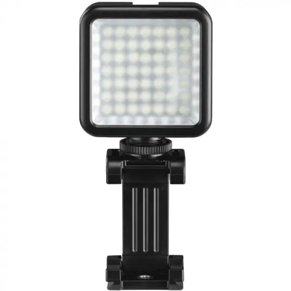 Hama 49 BD Flash LED per smartphone e fotocamere - 49 LED - Luce 6000K - Leggero e pratico - immagine 1
