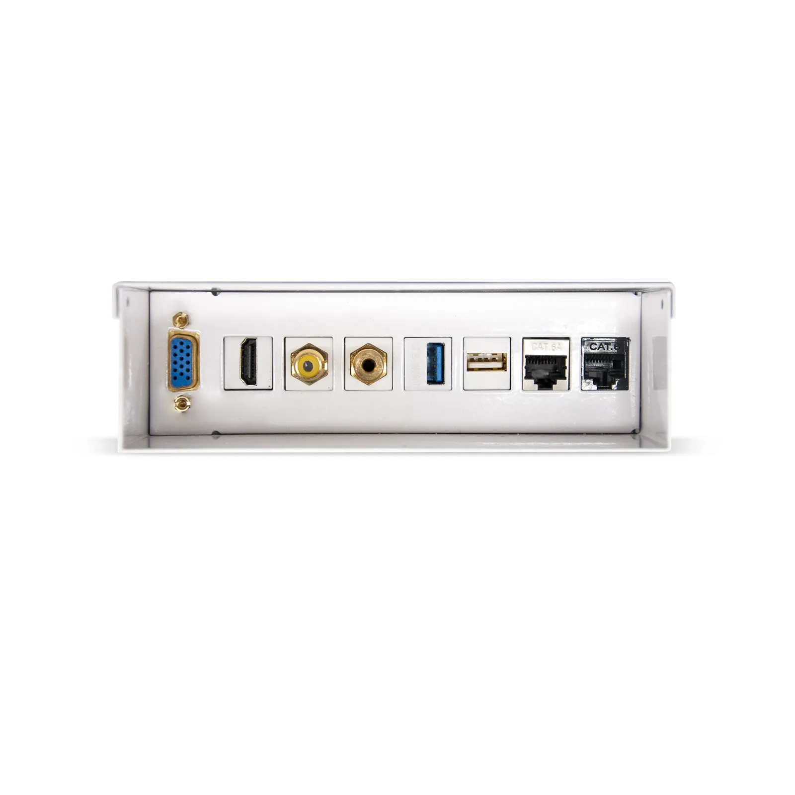 Nanocable 10.35.0003 cassetta di scarico RJ-45 Bianco - immagine 1