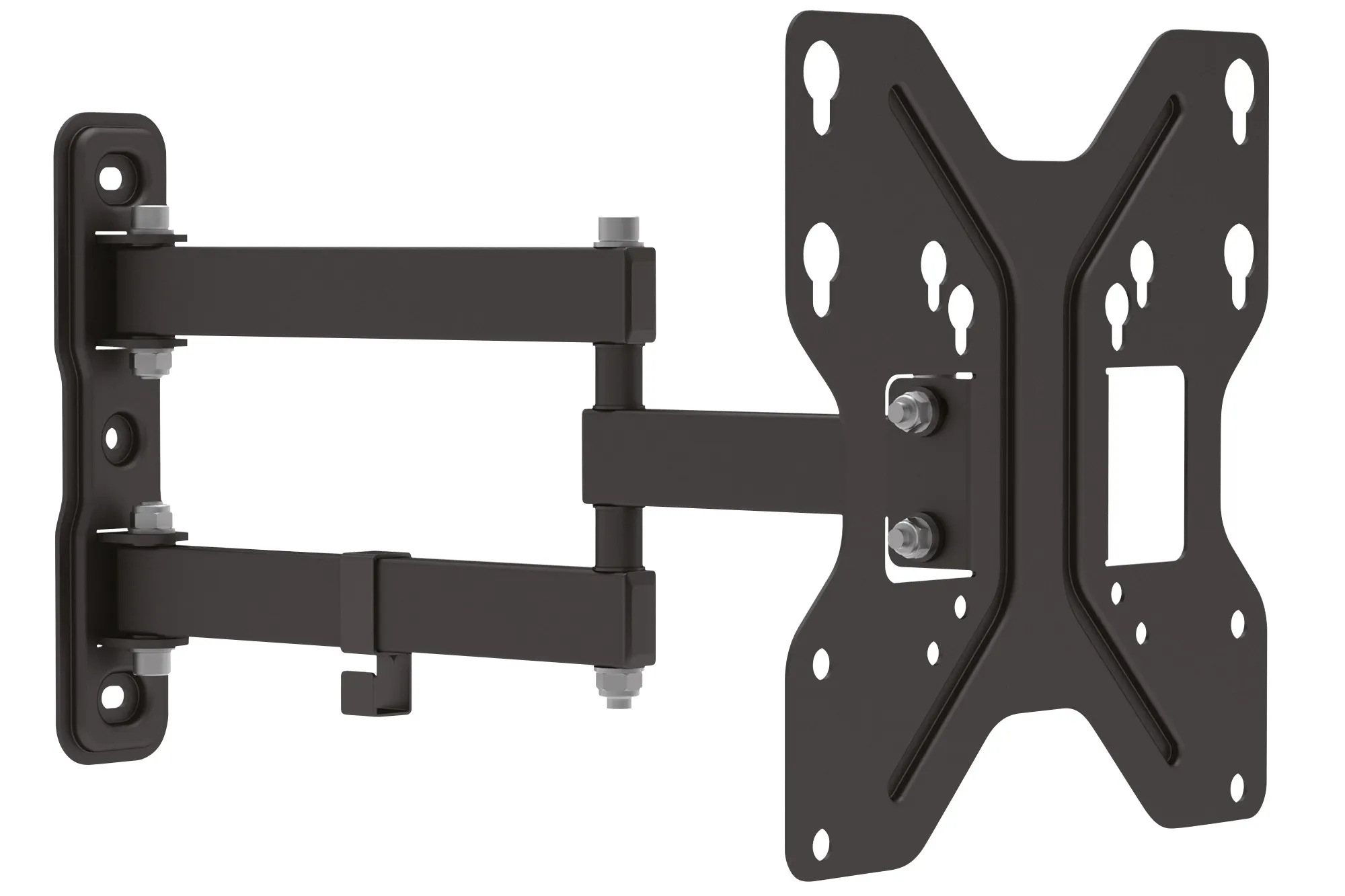 Supporto A Parete A Due Snodi Per Schermi Led/Lcd - immagine 1