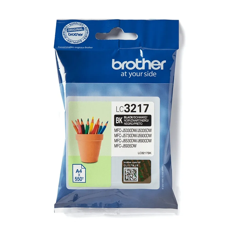 Originale Brother LC3217 nero Cartucho de Tinta Original - LC3217BK - immagine 1