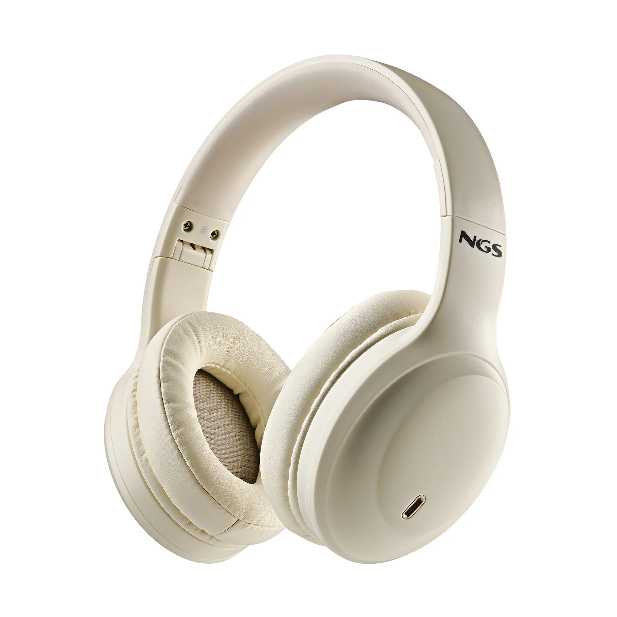 NGS ARTICA GLACIER BEIGE Auricolare Con cavo e senza cavo A Padiglione Chiamate/Musica/Sport/Tutti i giorni Bluetooth - immagine 1