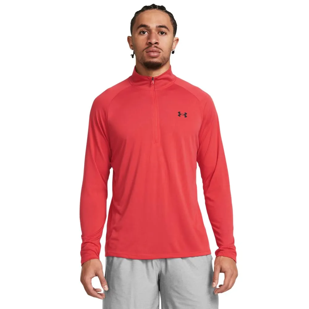Under Armour Uomo UA Tech 2.0 1/2 Zip, Maglia uomo sportiva con zip - immagine 1