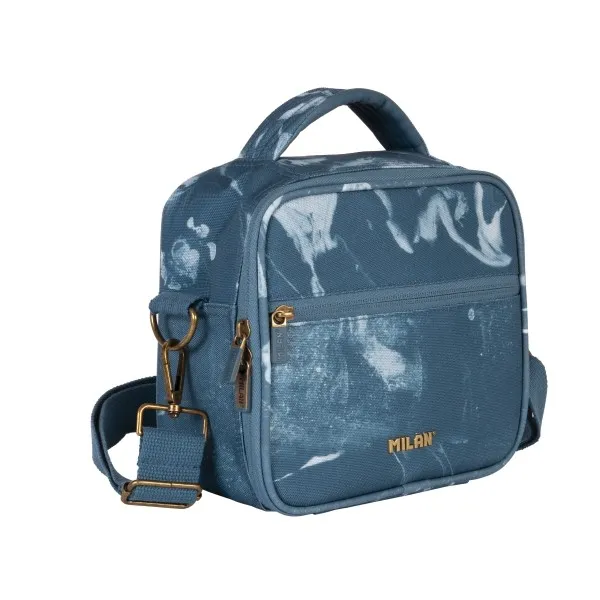 Borsa termica per alimenti Milan Lava da 35 litri - Include 3 contenitori - 23x20x11 cm - Blu - immagine 1
