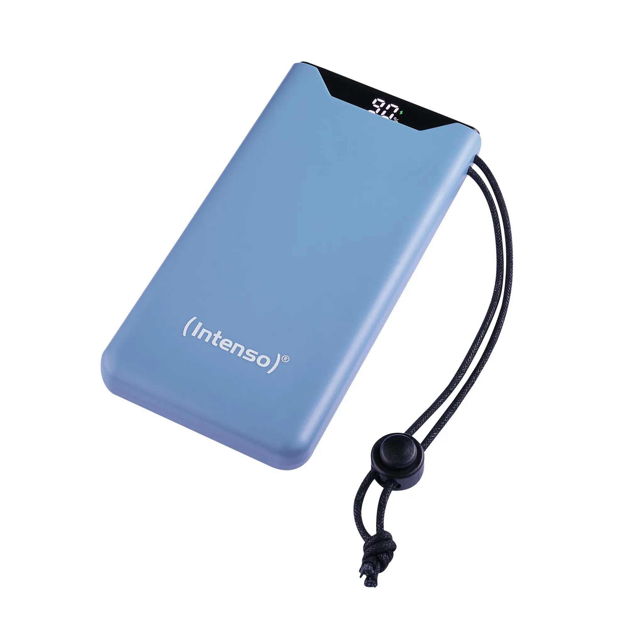 Intenso Power Bank F10000 Pd Qualcomm Quick Charge 3.0 Digital Percentage Display Blue - immagine 1